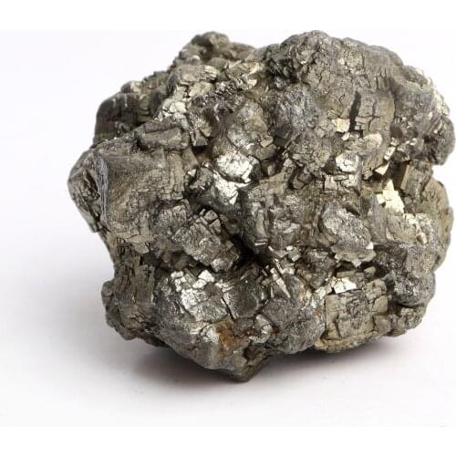 1PC Natural Pyrite Mineral Crystals Ore Stone Mineral Lron Rough Quartz Teaching Specimen Gem Ornaments Home Decor Ornament