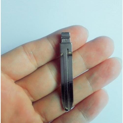 10 pcs/lot 02# Metal Blank Uncut Flip KD Remote Key Blade for Toyota Key Blade