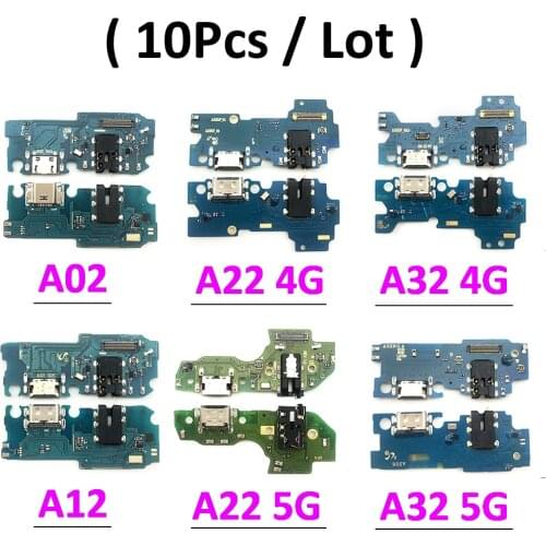 10Pcs/Lot,New For Samsung Galaxy A51 A515F Dock Connector Micro USB Charger Charging Port Flex Cable Microphone Board