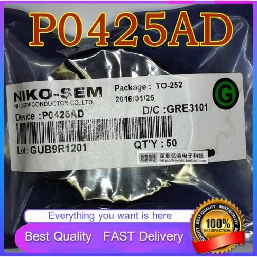 10Pcs/Lot New Original P0425AD Field Effect MOS TUBE PATCH TO252 PACKAGE Good Quality