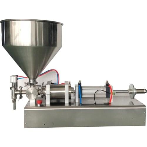 Free Shipping) Pneumatic Sauce Filling Machine (one-head cream filling machine, ointment filler, paste filling machine)