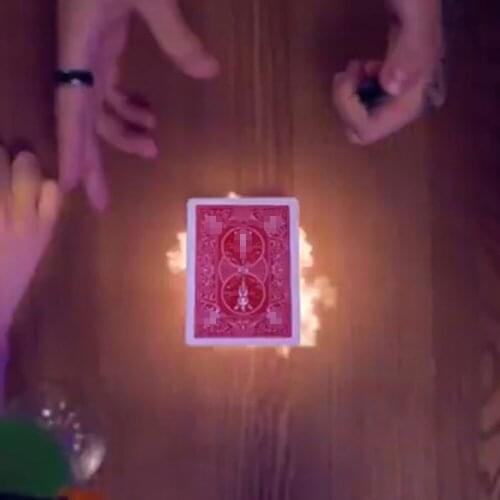 Boom Deck Magic Tricks Close Up Magia Signed Playing Card Appearing from Poker Deck Magie Illusion Gimmick Props Magicians