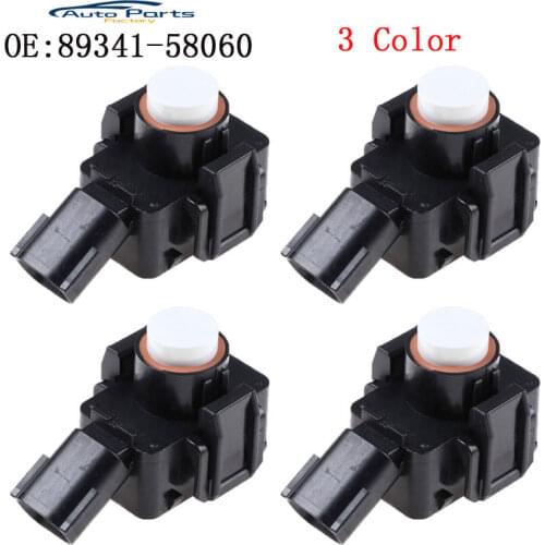 3 Color 4PCS PDC Parking Sensor For Toyota 89341-58060 8934158060 188400-3210 Backup Reverse Ultrasonic Sensor