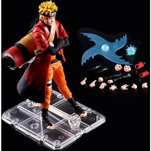 Naruto Anime Pvc Action Figure Uzumaki Naruto Collection Model Doll Statue Figurine Replaceable Accessories Toys For Kids Gift