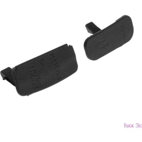 New Interface USB AV OUT HDMI MIC Rubber Door Bottom Cover For Canon 600D Camera New