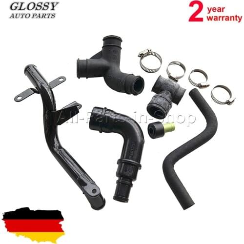 AP01 Engine Crankcase Breather Vent Hose Pipe Set/Kit 06A129101A 06B103221P For Audi A4 A4 Quattro VW Passat SKDOA 1.8L