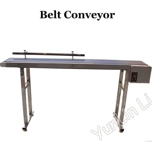 Belt Conveyor Customized Band Carrier for Bottles/ Food/ Products 1m-2m Customized Moving Belt Rotating Table SYB-01