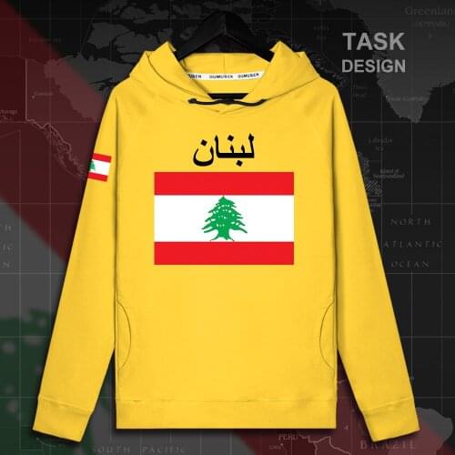 Lebanese Republic Lebanon LBN Arabic mens hoodie pullovers hoodies men sweatshirt streetwear clothing hip hop tracksuit nation
