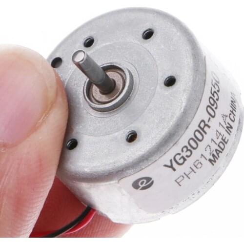 Mini Micro 300 Solar Power Motor 5500RPM DC 3V -6V Toys Parts