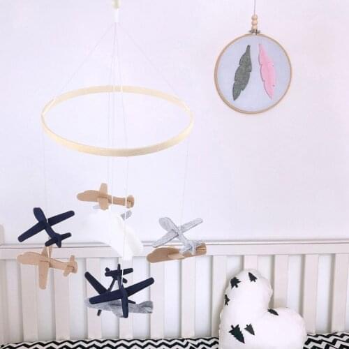 Crib Mobile Rattle Toy Baby Wind Chime Pendant Bed Bell Hanging Ornament