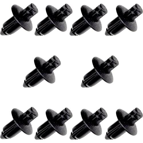 Front Bumper & Grille Trim Push-Type Retainer 8mm Hole Plastic Support Clip For Volvo V70 XC90 Honda Civic CR-V Acura Legend NSX