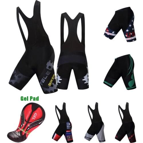 Mens Summer Biker Shorts Gel Pad Lycra Cycling BIB Pants 2021 Male Tights Racing Road Bike Bermuda Pro Bicycle MTB Cycle Padded