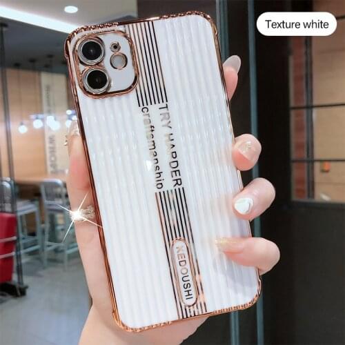 Luxury Cute Plating Trunk Silicone Phone Case For iPhone 11 Pro Max XSmax XR XS X 8 7 6 Plus Ultra-thin Camera Protection Cover