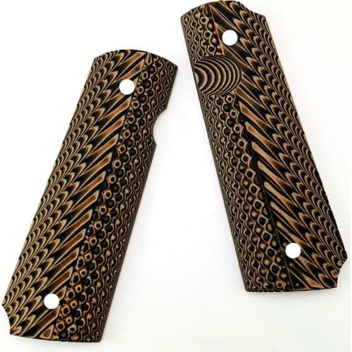 Tactics Pistol 1911 Grips G10 Grips Custom Grips CNC Material 1911 Accessories CNC G10 Handle Material