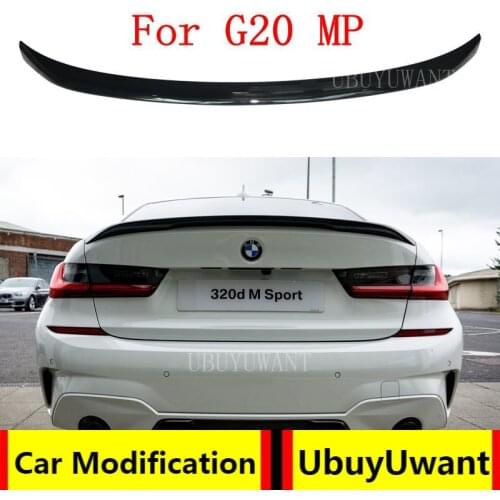 UBUYUWANT For BMW G20 2019 2020 320i 320D NEW 3 Series ABS Exterior Rear Spoiler Tail Trunk Boot Wing Decoration Car MP Styling