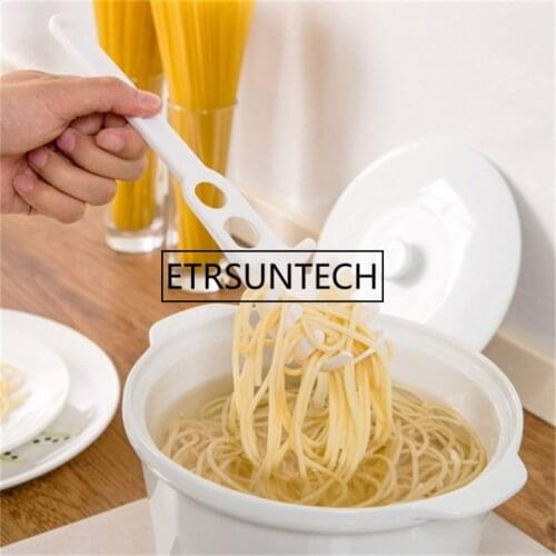 150pcs Plastics Pasta Noodles Colander Spoon Spaghetti Fork Spoon Cooking Kitchen Utensils Practical Gadget Tool