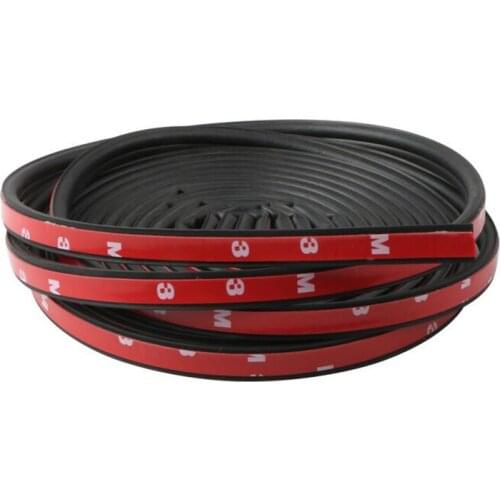 5M Car Door Seal Strips Stickers B Shape Weatherstraps Rubber Seals forFord Focus 2 3 4 MK2 MK3 MK4 kuga Ecosport Fiesta