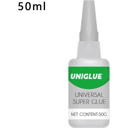 50ml 100% Waterproof solvent-free UV and weather-resistant Works on Various Surfaces Long-lasting Finish Dry Quickly Super Glue