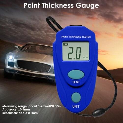 Car Paint Thickness Measurement Digital Thickness Gauge Car Coating Paint Digital Thickness Meter Car Electronics