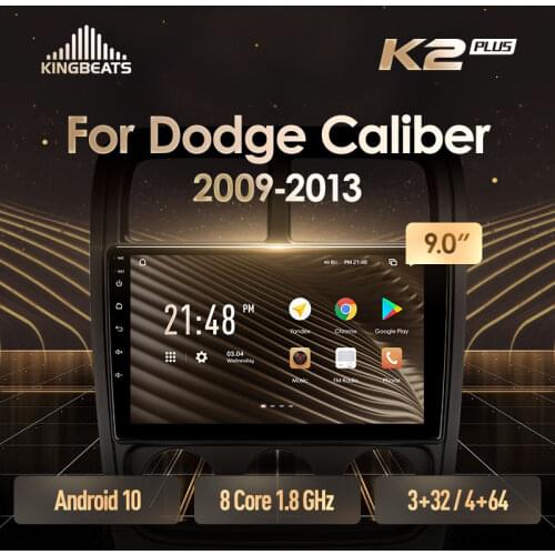 KingBeats Android Octa-Core head unit HU 4G in Dash Car Radio Multimedia Video Player Navigation GPS For Dodge Caliber PM 2009 - 2013 no dvd 2 din Double Din Android Car Stereo 2din