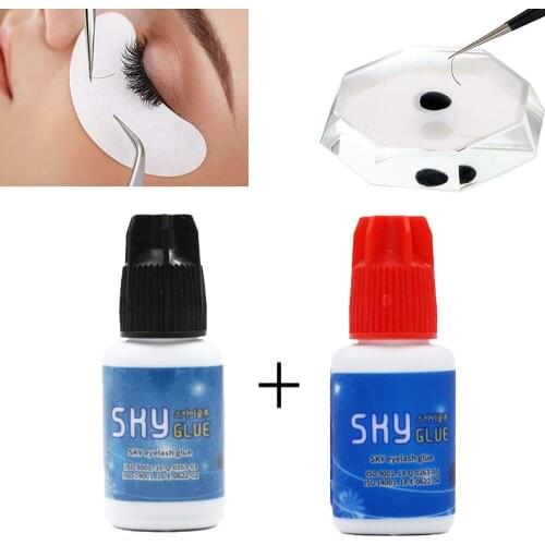 Korea Sky Glue Eyelash Extension Glue Professional Eyelash Glue Black Bonding Adhesive 1-2s Dry Time Fast Drying No Irritation
