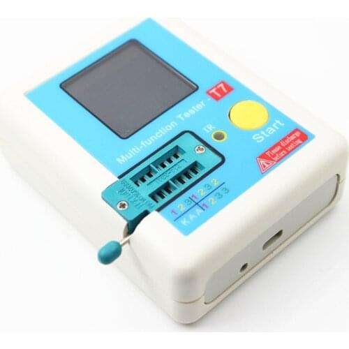 LCR-T7 Transistor Tester TFT Diode Triode Capacitance Meter LCR ESR meter NPN PNP MOSFET IR Multifunction tester