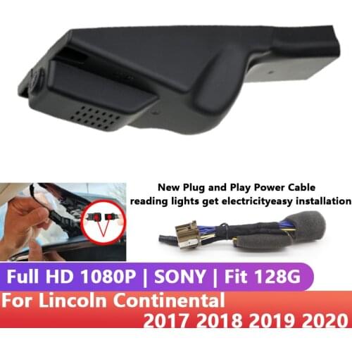 Easy Installation Car Wifi DVR Dash Cam Digital Video Recorder APP Control HD 1080P For Lincoln Continental 2017 2018 2019 2020