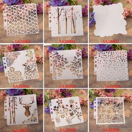 Love Cat Stencils Template Painting Scrapbooking Embossing Stamping Album Crafts E56C