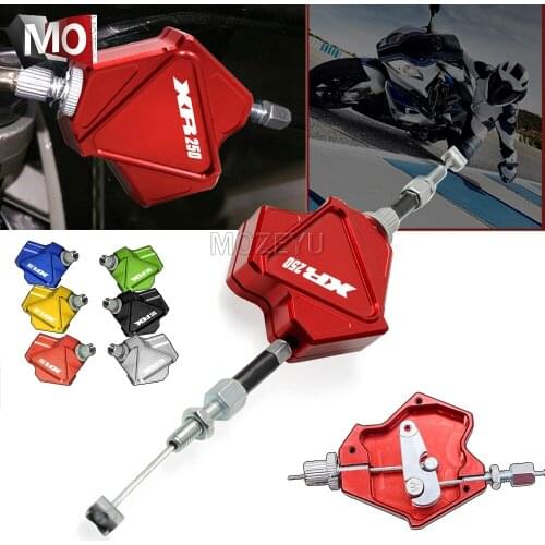 Motorcycle CNC Aluminum Stunt Clutch Lever Easy Pull Cable System For HONDA XR250 XR 250 MOTARD 1995-2007 1996 1997 1998 1999