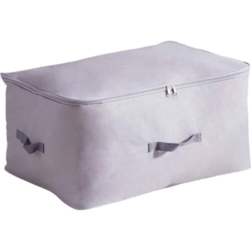 Oxford Clothing Storage Box Bedding Item Packing Bag Clothes Organizer Durable Quilt Box Zipper Dirty Clothes Case Wholesale