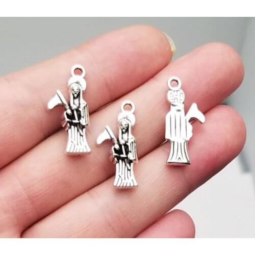 20pcs/lot--23x10mm, death cham,Antique silver plated death god charms,DIY supplies,Jewelry accessories