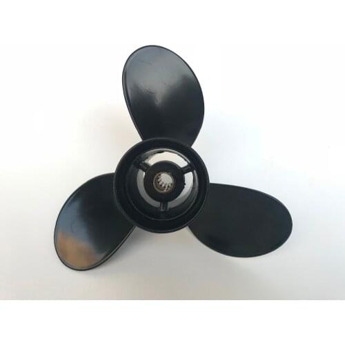 Free shipping 8.5x8.8 For 8-9.9HP for NISSAN propellers 12 tooth Aluminium Propeller boat accessories nissan marines propellers