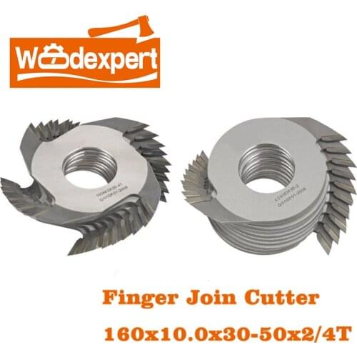 Finger Joint Shaper Cutter Carbide TCT for Wood Splicing/Finger Shaper/Tenon Machine, Deepth 12mm 160mmx10.0mm 1 PCS
