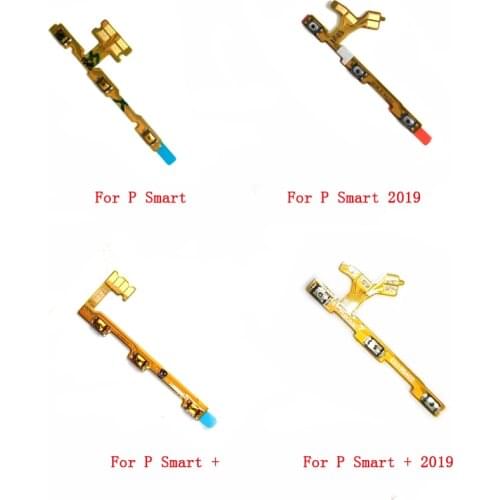 20pcs Power ON OFF Volume Up Down Side Button Flex Cable For Huawei P Smart Plus 2019 Power On Off Volume Switch Flex