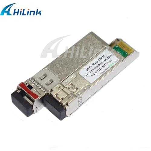 3 pairs WDM 10G SFP+10GB BIDI TX1270/1330 60KM LC Optical Transceiver Module