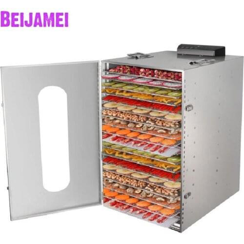 BEIJAMEI Commercial 20 Layers Fruit Dryer Food Vegetable Dehydrator Electric Dry Fruit Snack Drying Machine