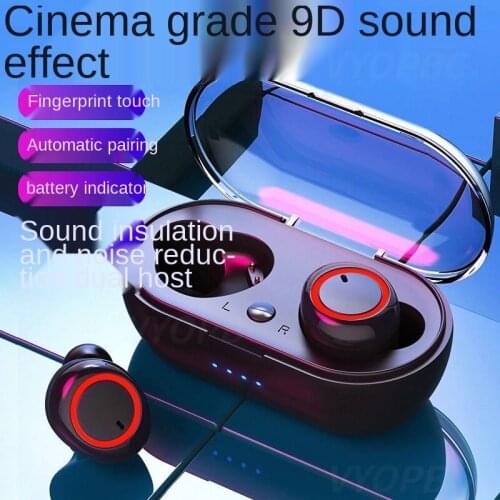 Y50 Wireless Earbuds TWS Earphone Bluetooth 5.0 In-Ear Touch Control Headphones Stereo Sport Earphones For Iphone Huawei Oppo LG