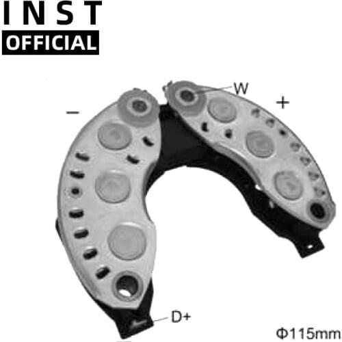 ALTERNATOR GENERATORS RECTIFIER BRIDGE FOR PR537 592595 A180537A NC144 MFRX03782 RP-04H