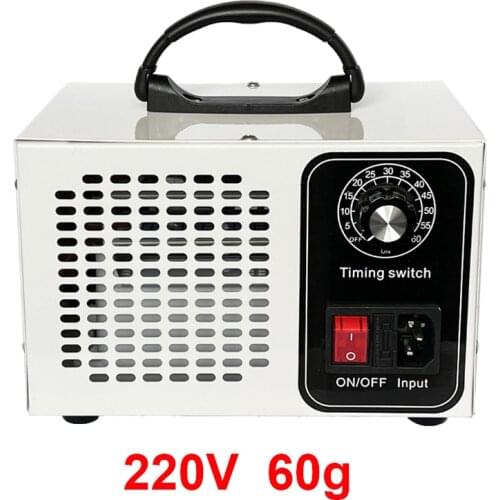 220V Ozone Generator Air Purifier for home Ozonator 60g Ozonizer Ozono Desinfection Air Cleaner Sanitizing Machine