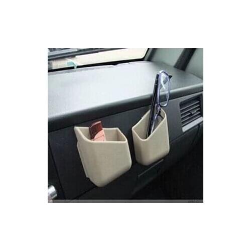 Alijunda Car Pillar Pocket Pocket Holder Case Storage Bag Mini Cooper For Audi Q3 Q5 SQ5 Q7 A1 A3 S3 A4 S4 RS4 RS5 A5 A6