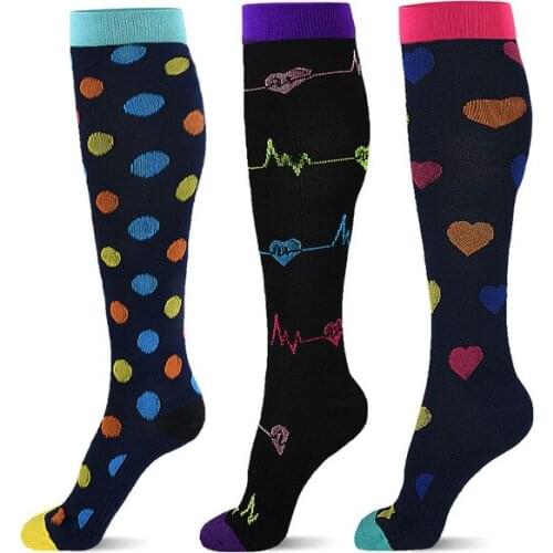 Compression Socks Men&Women Fit Running Nurses Flight Travel & Maternity Pregnancy Boost Stamina, Executive Length Fancies Socks