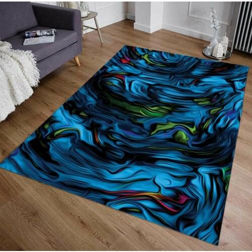 Abstract Style 2 Patterned Carpet ,Non Slip Floor Carpet,Teens Carpet,Turkish Rug