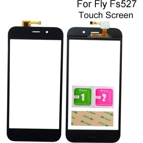 Mobile Touch Screen Panel For Fly FS527 Nimbus 17 Touch Screen Panel Cellphone Parts Tools 3M Glue