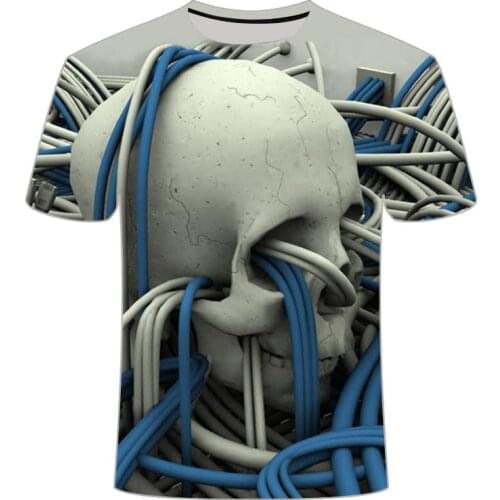 2020 latest mens 3D lion T-shirt rainbow color lion head T-shirt with glasses lion T-shirt summer fashion casual top Asian size