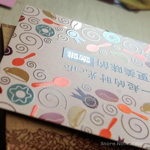 Spot UV cards beautiful crystal UV process card colorful visting cards printing 300g