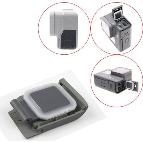 JIANGLUN Black Side USB C HDMI Port Door Repair Part For GoPro Hero 5 Hero 6 Replacement