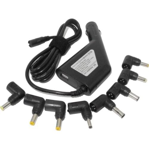 90W Automatic Universal Laptop Dc Car Charger Power Adapter 8Tips For Dell Acer Lenovo Sony Asus Laptops