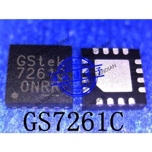 1Pieces New Original GS7261CTQ-R GS7261C Type 7261C QFN16 In Stock Real Picture