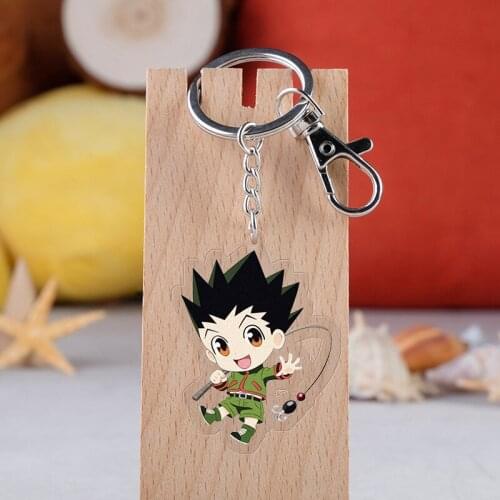 2019 New Arrival HUNTER x HUNTER Japanese anime figure acrylic mobile phone charms keychain strap