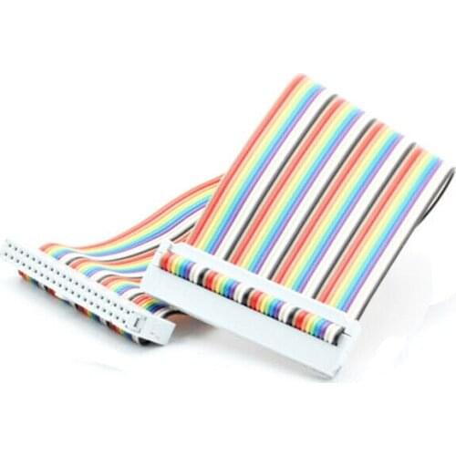 40P GPIO Wire Ribbon Cable 2.54mm Pitch For Raspberry Pi 2/3 Model B /B